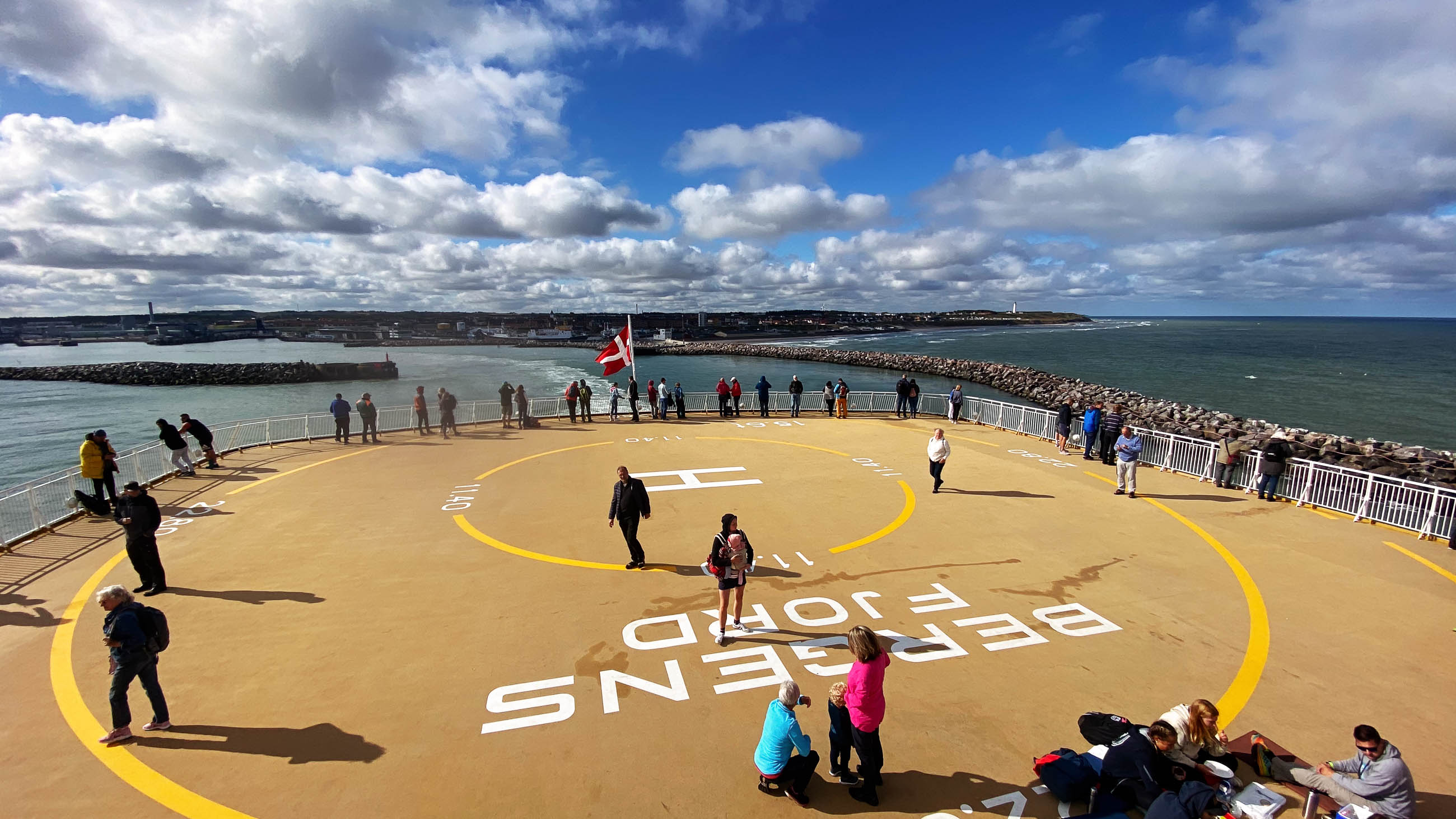 Auf der MS Bergensfjord