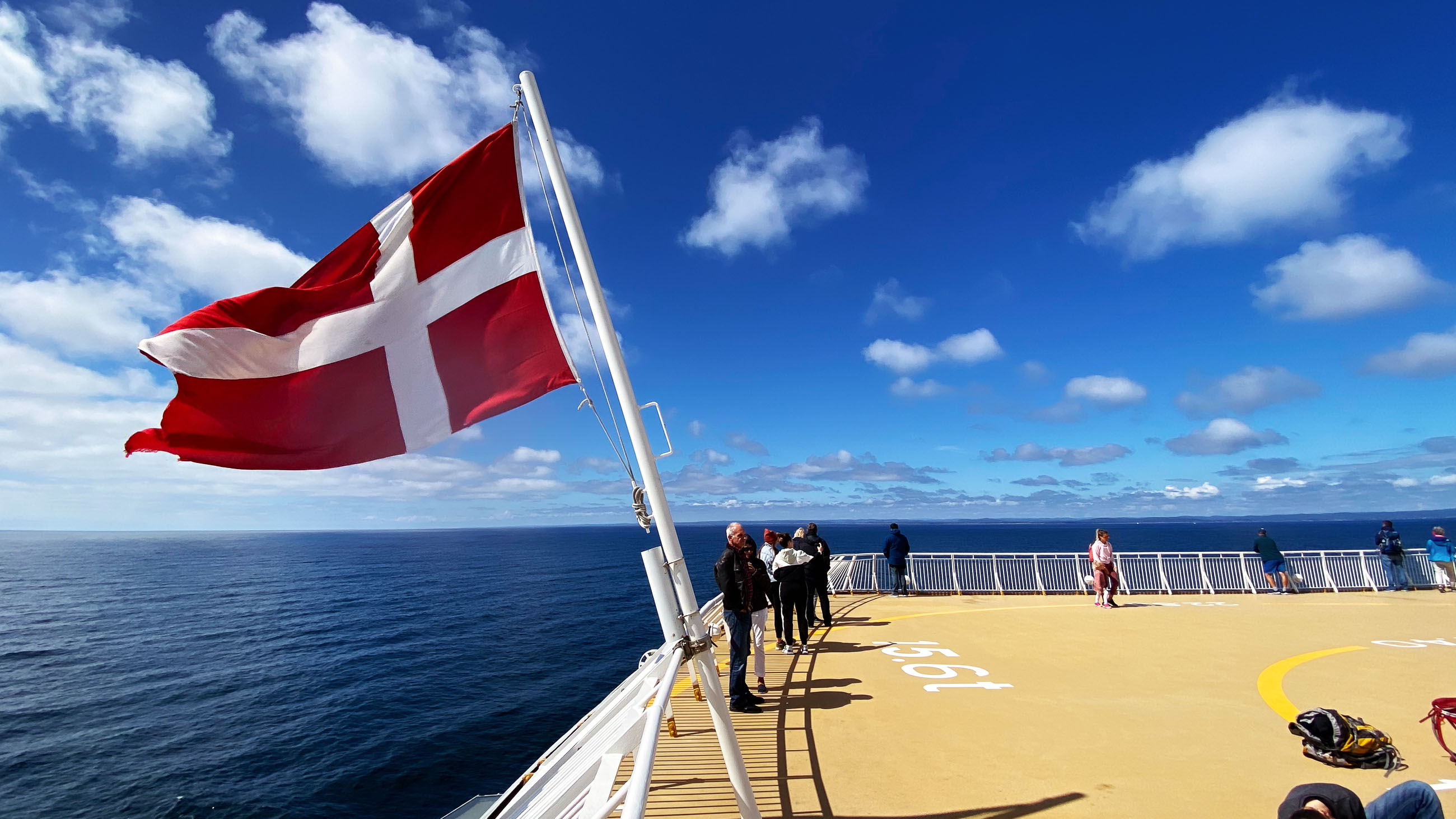 Auf der MS Bergensfjord