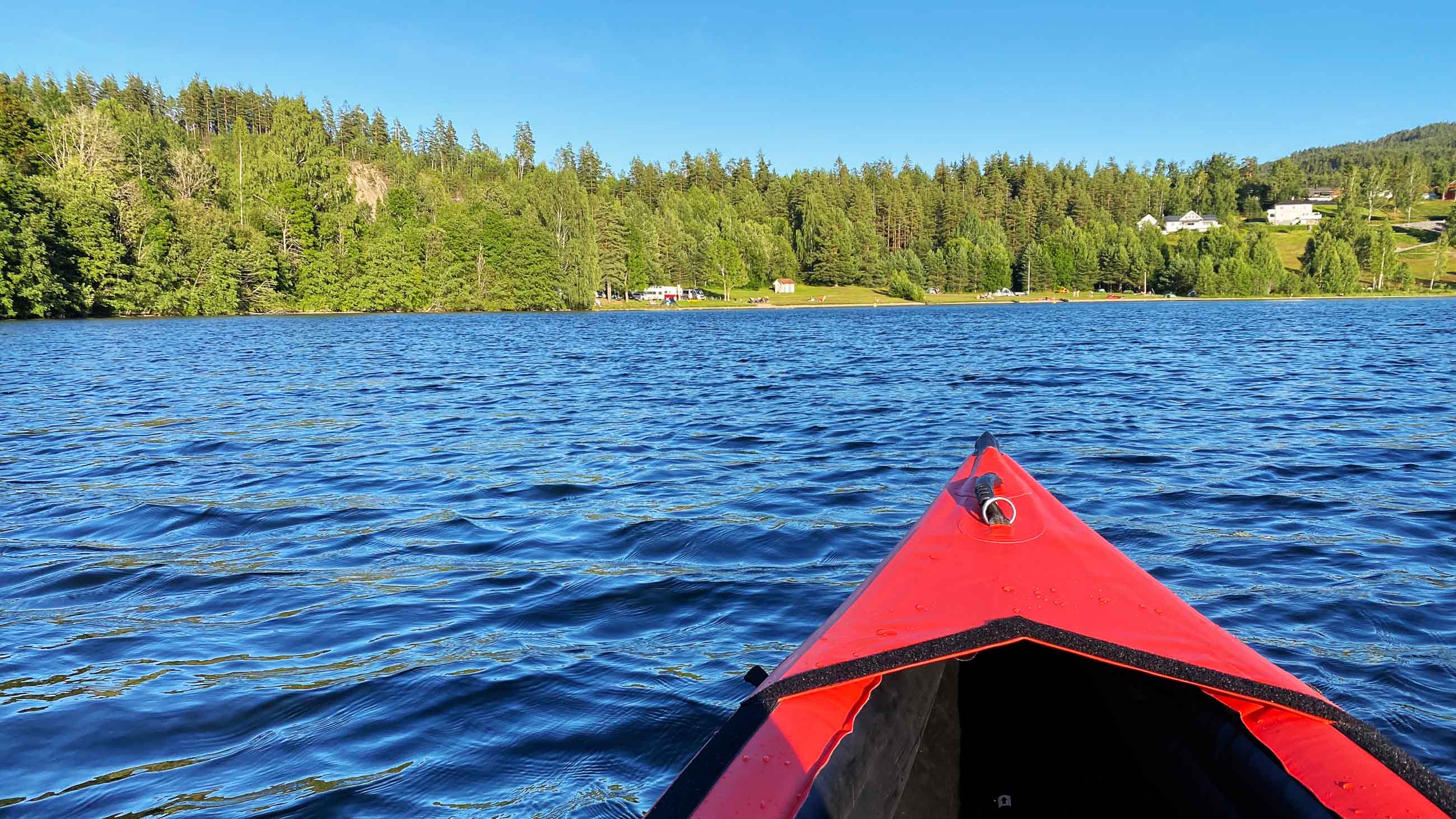Paddeln auf dem Nomevann