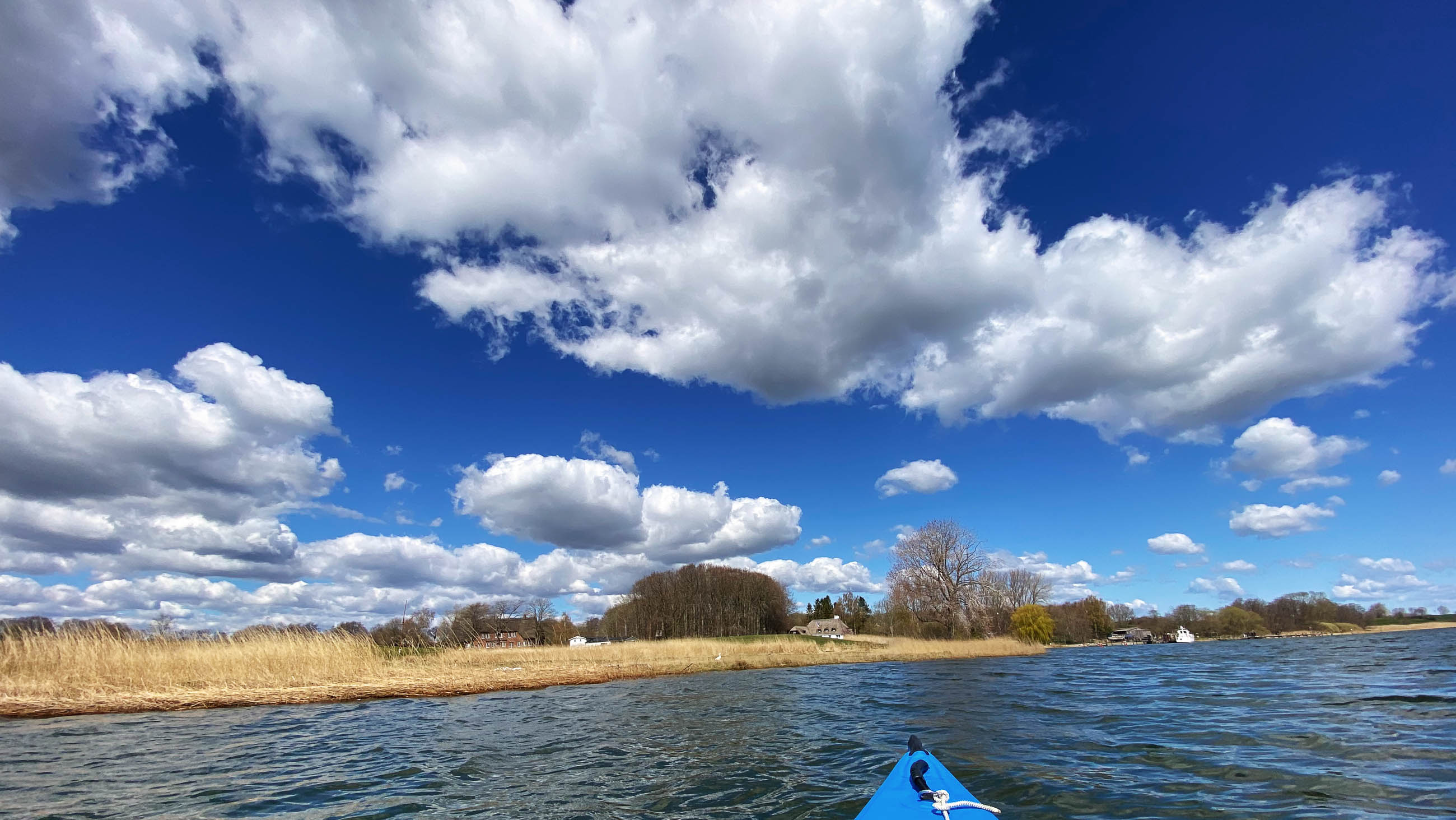 Kajak auf der Schlei