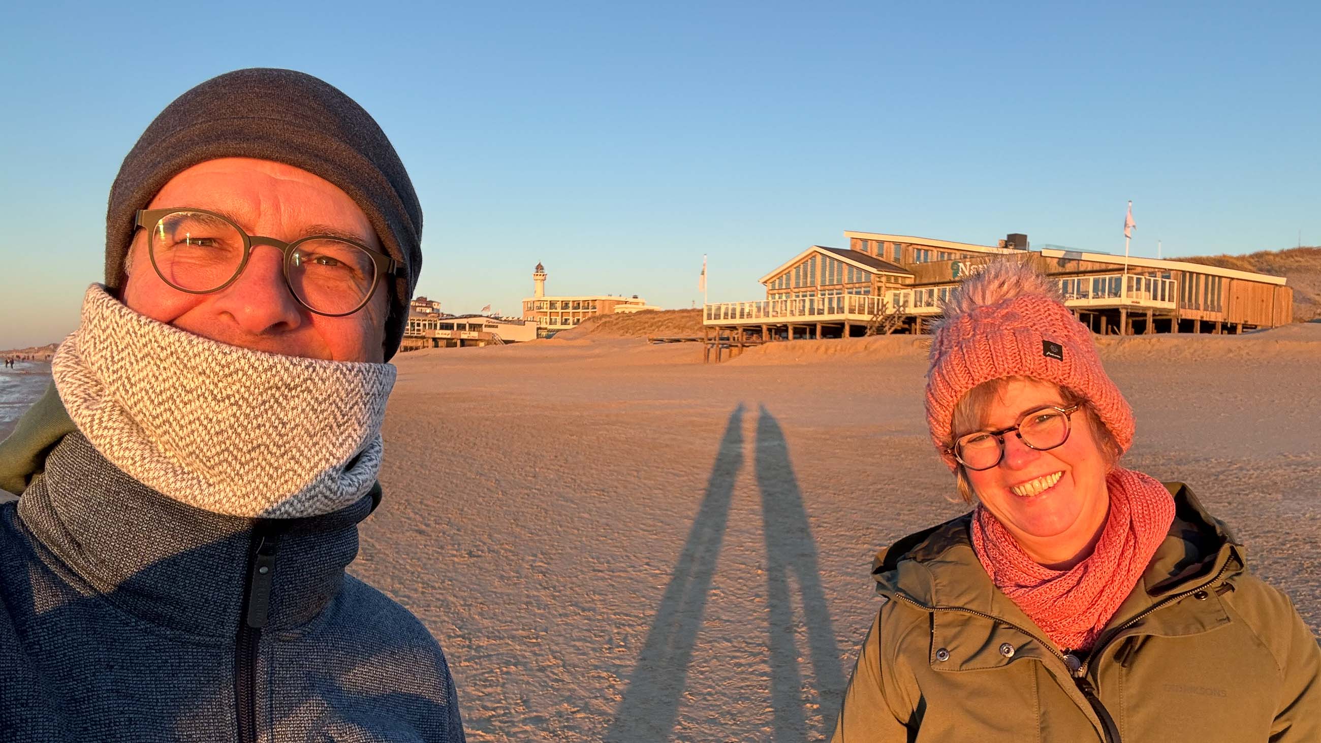 Annette und Micha in Egmond