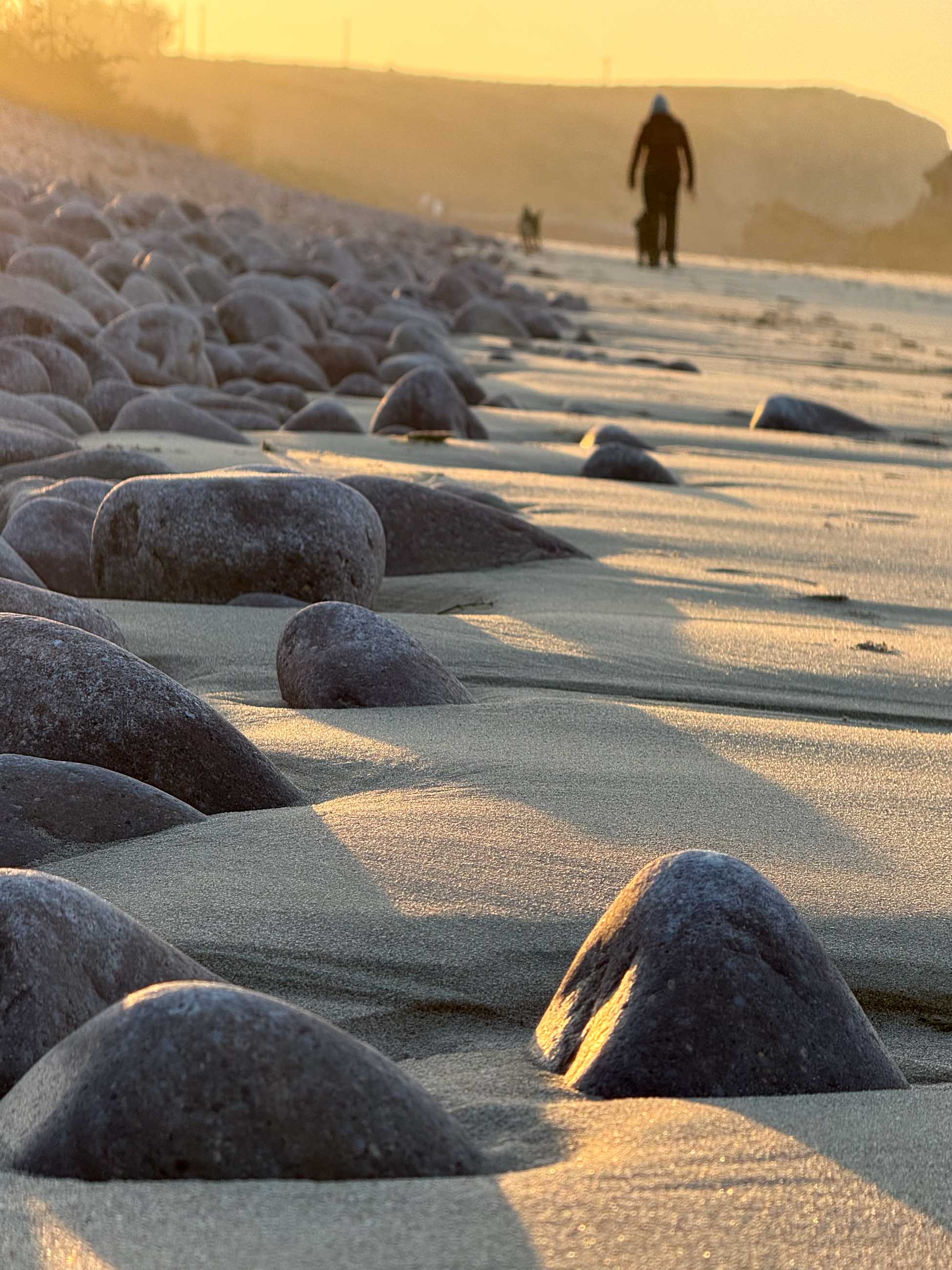 Strand im Abendlicht